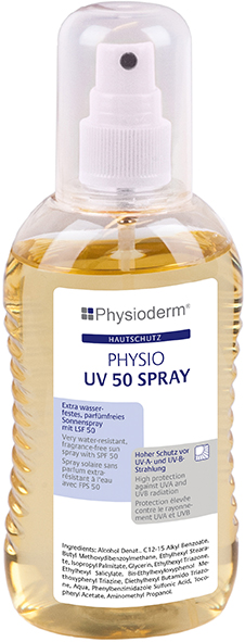 Hautschutzcreme/-spray Physio UV 50 Plus Produktbild img1 L