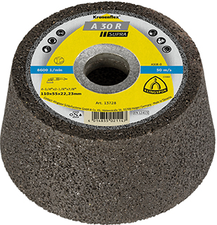 Schleiftopf Metall Supra A30R 110x55x22,23mm Produktbild img1 L