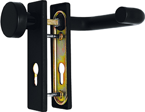 Feuerschutz-Garnitur FH-WE-Garnitur, eckig Kurschild. PZ,Kunststoff, sw Produktbild img1 L