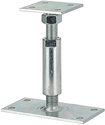 Podest-Stützschuh 150x70x80x4,5mm verzinkt Produktbild img1 L