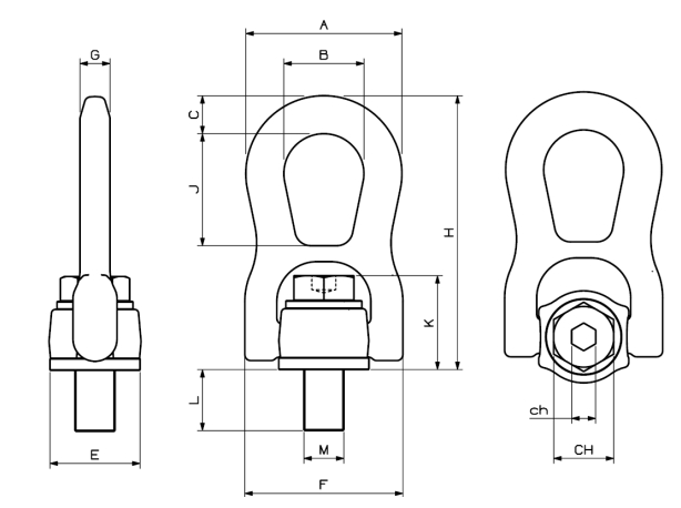 Anschlagwirbel mit Gelenk Produktbild img2 L