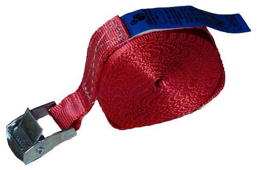 Zurrgurte, 1-teilig, 25 mm, LC 250 daN (Umreifung) / 125 daN (gestreckt), mit Klemmschloss Produktbild img1 L