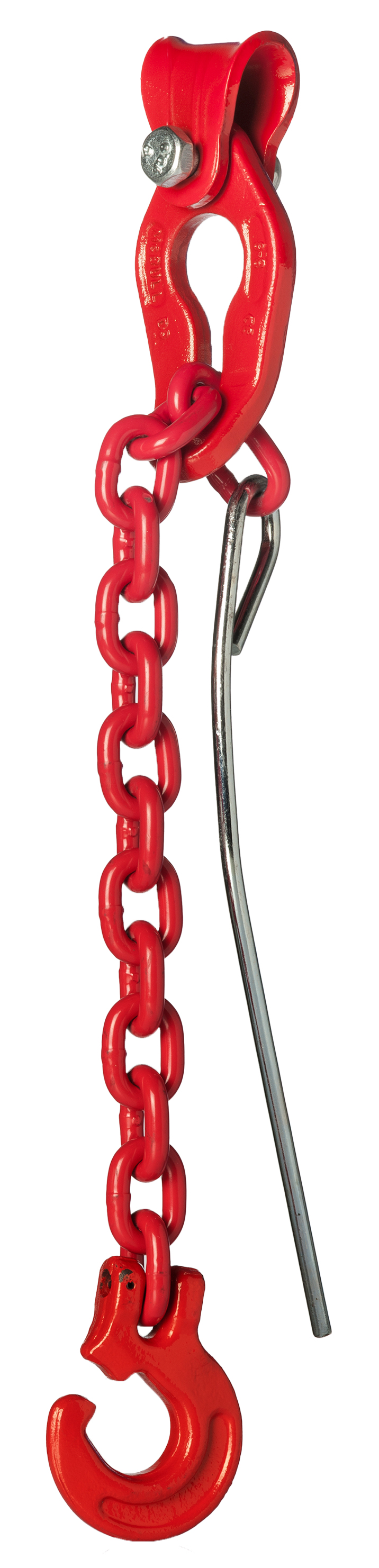 Forst-Chokerketten, mit Durchstecknadel und Kuppelschlitzring Produktbild img1 L