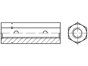 DIN 1479 Stahl SP M 36 galv. verzinkt gal Zn S Produktbild img1 L