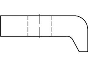 DIN 3568 Stahl Typ KLP 60 / 20 Klemmplatten, feuerverzinkt tZn S Produktbild img1 L