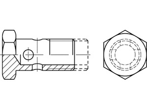 DIN 7643 St. 10 - 3 M 14 x 1,5 galv. verzinkt gal Zn S Produktbild img1 L