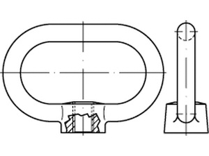DIN 28129 C35E M 27 galv. verzinkt, AD-W7/1 gal Zn S Produktbild img1 L