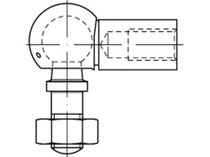 DIN 71802 Stahl AS 8 - M 5 galv. verzinkt gal Zn S Produktbild img1 L