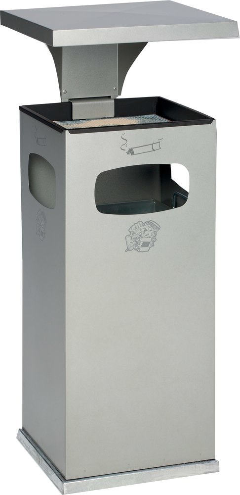 Kombi-Ascher mit 3-fach-Einwurf und verstärktem Schutzdach Produktbild img1 L