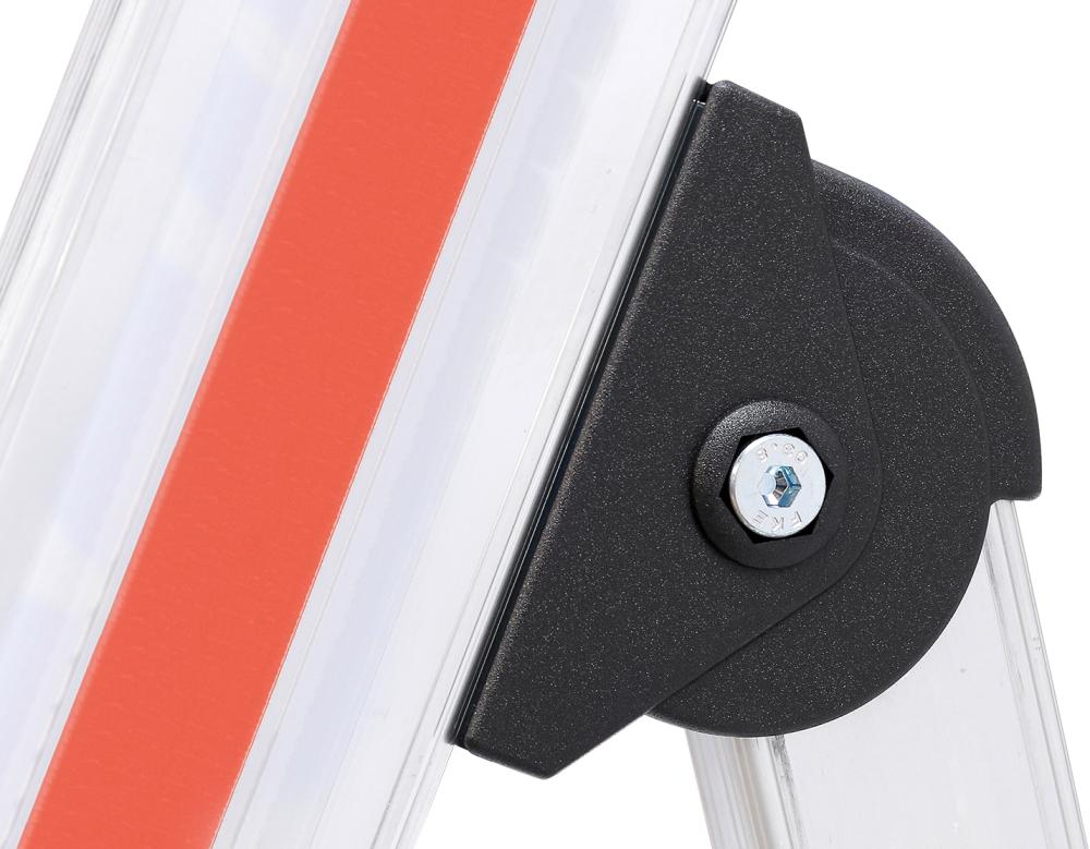 Stufenstehleiter R13 mit Plattform, einseitig begehbar Produktbild img3 L