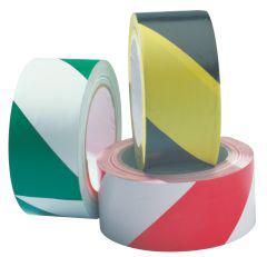 Bodenmarkierband PVC 50 mm x 33 m weiß/grün COBA Produktbild img1 L