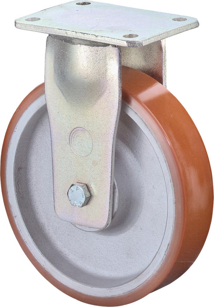 Schwerlast-Bockrolle, Guss-Polyurethan Produktbild img1 L