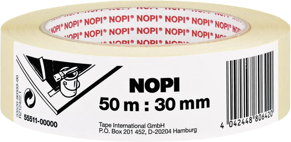 Nopi Malerkrepp Nr.55511 50m x 30mm Produktbild img1 L
