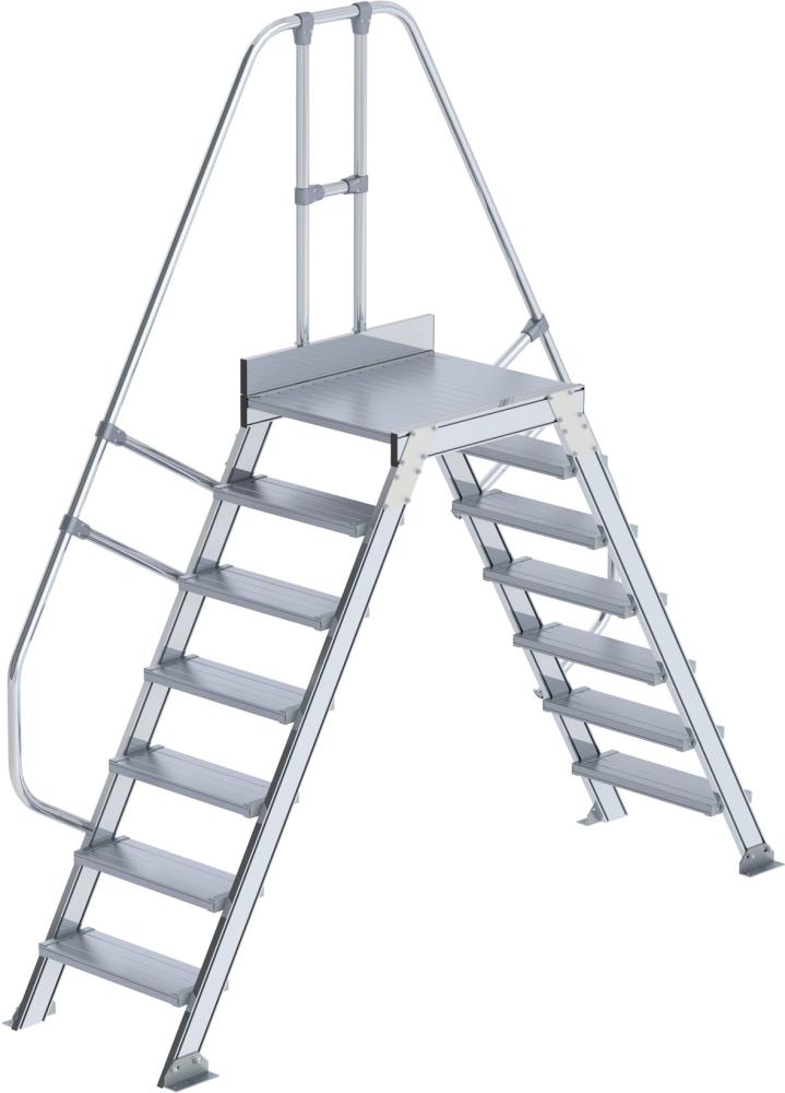 Überstieg 60 Grad 7 Stufen B 600 mm lichte Höhe 1660 mm Ausladung 2910 mm Produktbild img1 L