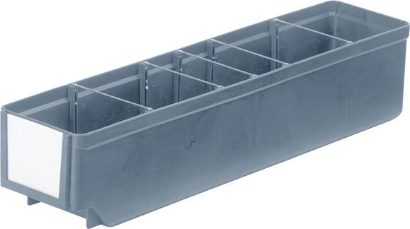 Regalkasten für Fachbodenregale, grau Produktbild img1 L