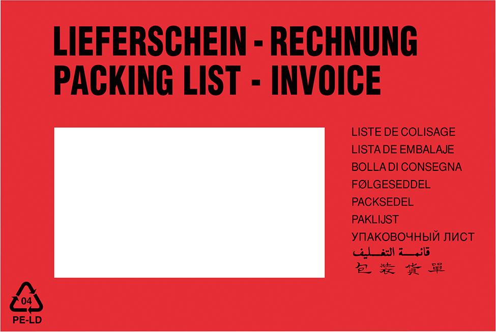 Dokumententaschen 175x118mm, C6,VE1000 Produktbild img3 L