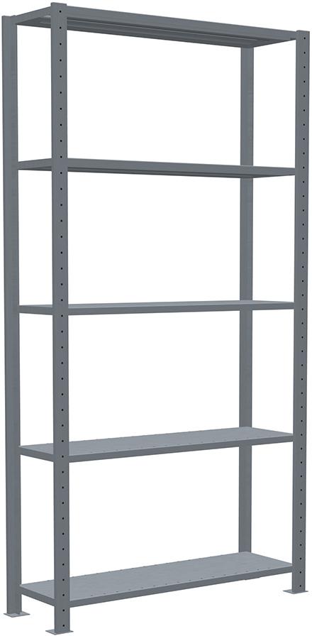 Steckregalsystem verzinkt, B 1000xH 2000 mm, Tragkraft 250 kg Produktbild img1 L