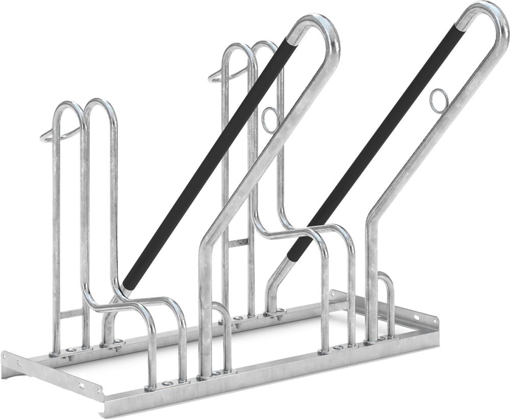 Fahrrad-Anlehnparker Modell 4700 XBF, einseitiger Anlehnparker Produktbild img1 L