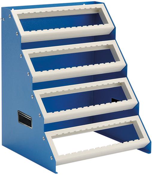 CNC-Tischgestell 425x375x525, Stahlblech, Breite 425 mm, 4 Etagen Produktbild img1 L