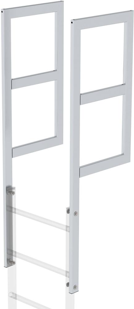 Ausstigsholm mit Geländeransatz, L 1600mm Stahl verzinkt Produktbild img1 L