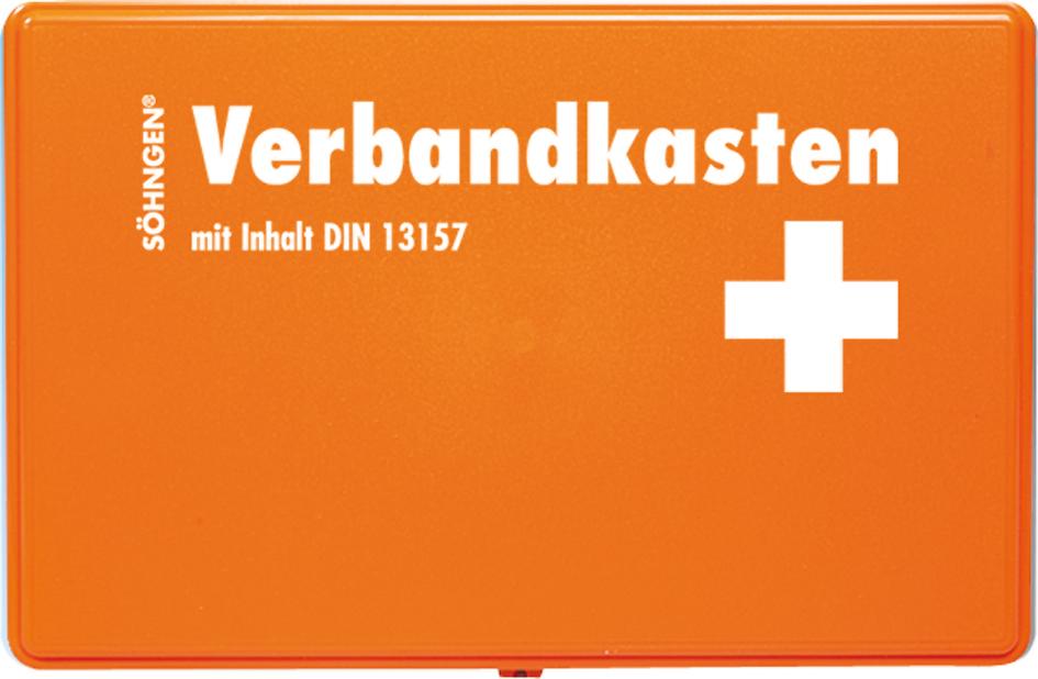 Verbandkasten KIEL orangeDIN 13157 Produktbild img1 L