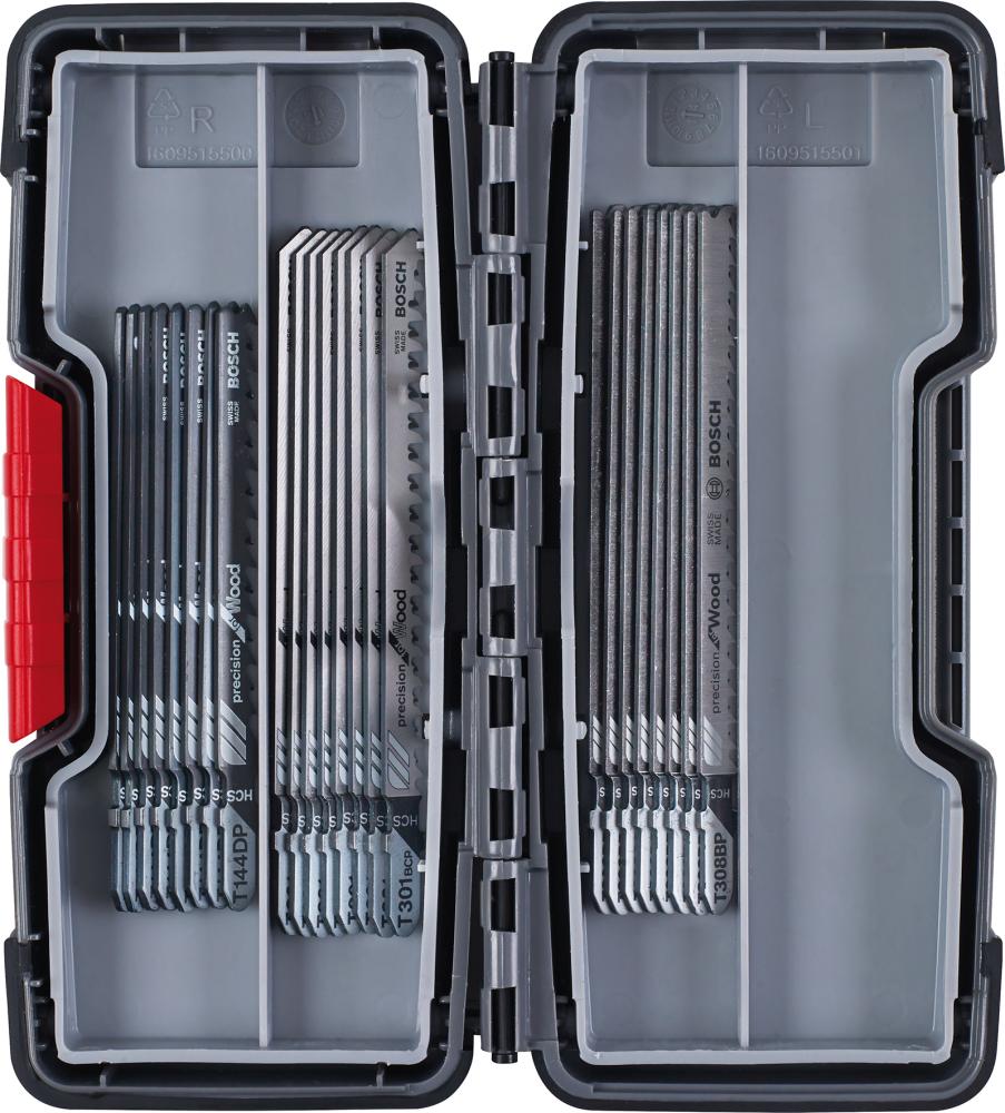 Stichsägeblatt-Set Bosch 30-teilig Wood Precision Produktbild img1 L