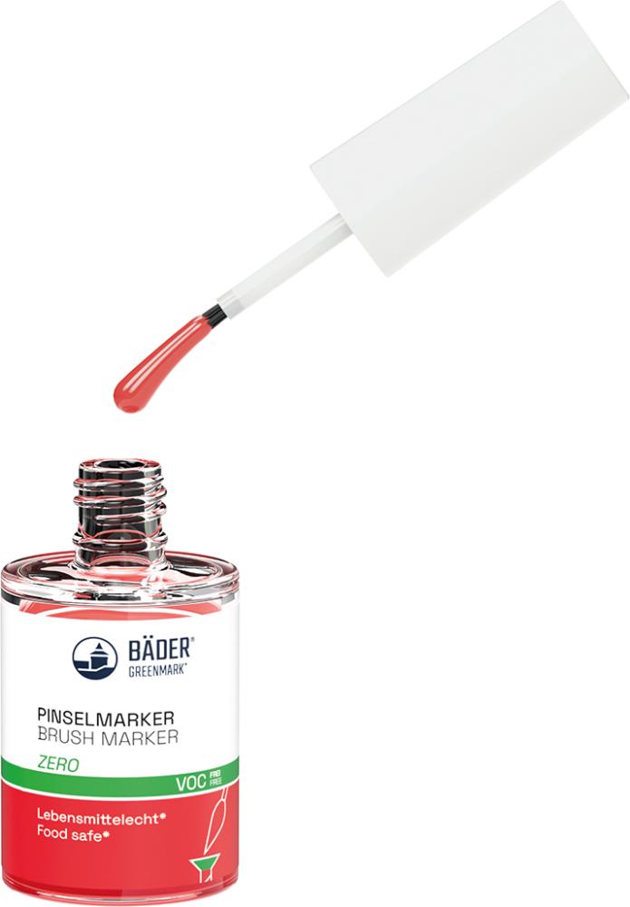 Pinsel-Marker Zero 15 ml Pinselflasche rot Produktbild img2 L