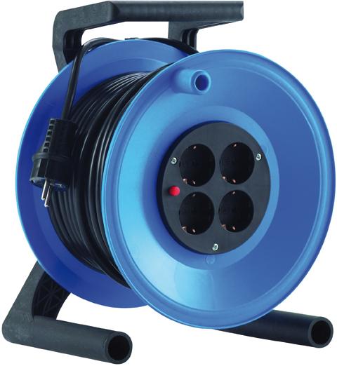 Kabeltrommel Kunststoff H05VV3Gx1,5 25m Hedi Produktbild img1 L