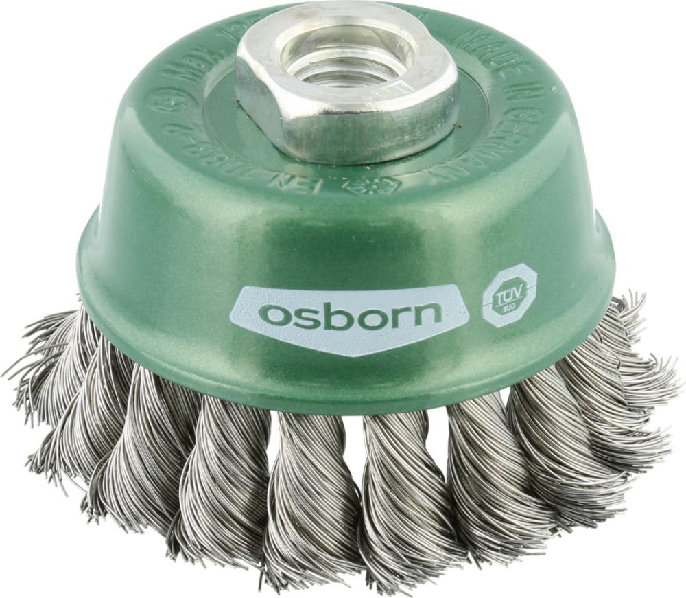 Topfbürste Rostf. M14 65mm gezopft Osborn Produktbild img1 L