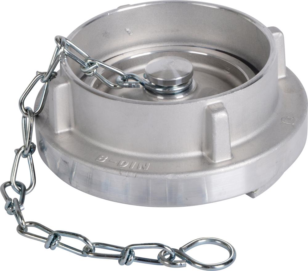 Storz Blindkupplung Al m.Kette, 52-C, Dichtring weiß Produktbild img1 L