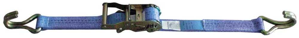 Ratschen-Zurrgurt, 2-teilig, mit Rundprofilhaken, 35 mm Bandbreite Produktbild img1 L