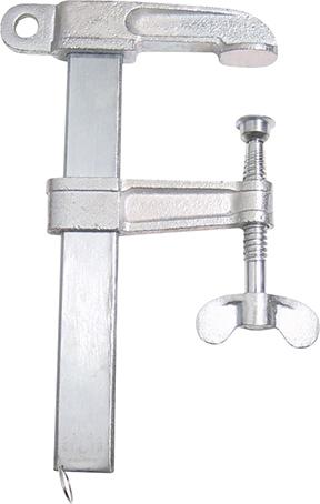 Polschraubzwinge 600A 150x100mm Flügelschraube Produktbild img1 L