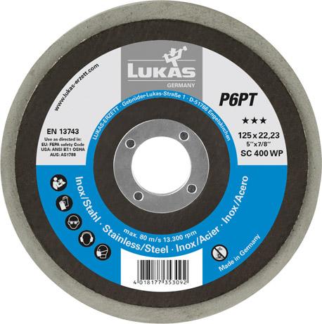 Polierteller P6PT, schräg Produktbild img1 L