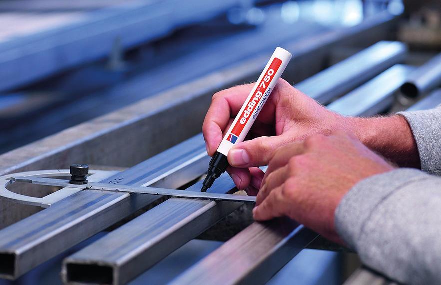 Lackmarker Nr. 750 schwarz Edding Produktbild img2 L