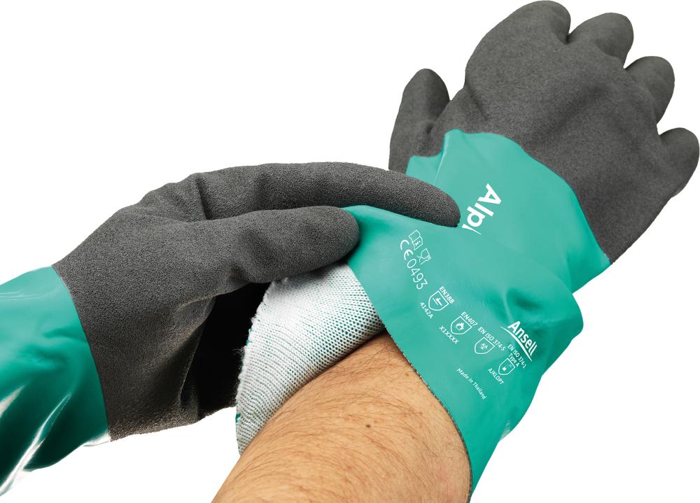 Chemikalienschutzhandschuh »AlphaTec® 58-535W« Produktbild img3 L