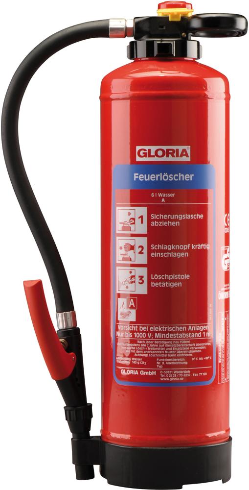 Wasser-Aufladelöscher WH 6/9 PRO GLORIA Produktbild img1 L