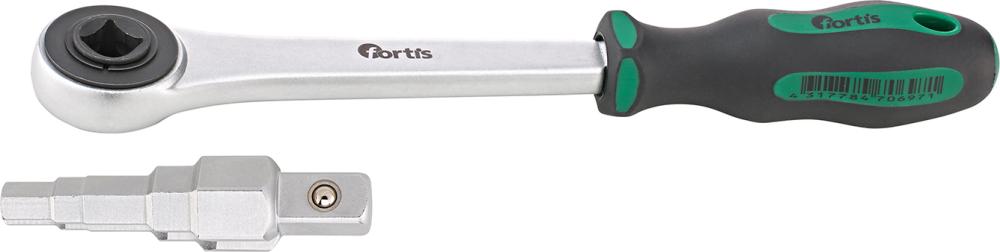 Stufenschlüssel-Set 2tlg. Inkl. Knarre 1/2" FORTIS Produktbild img1 L