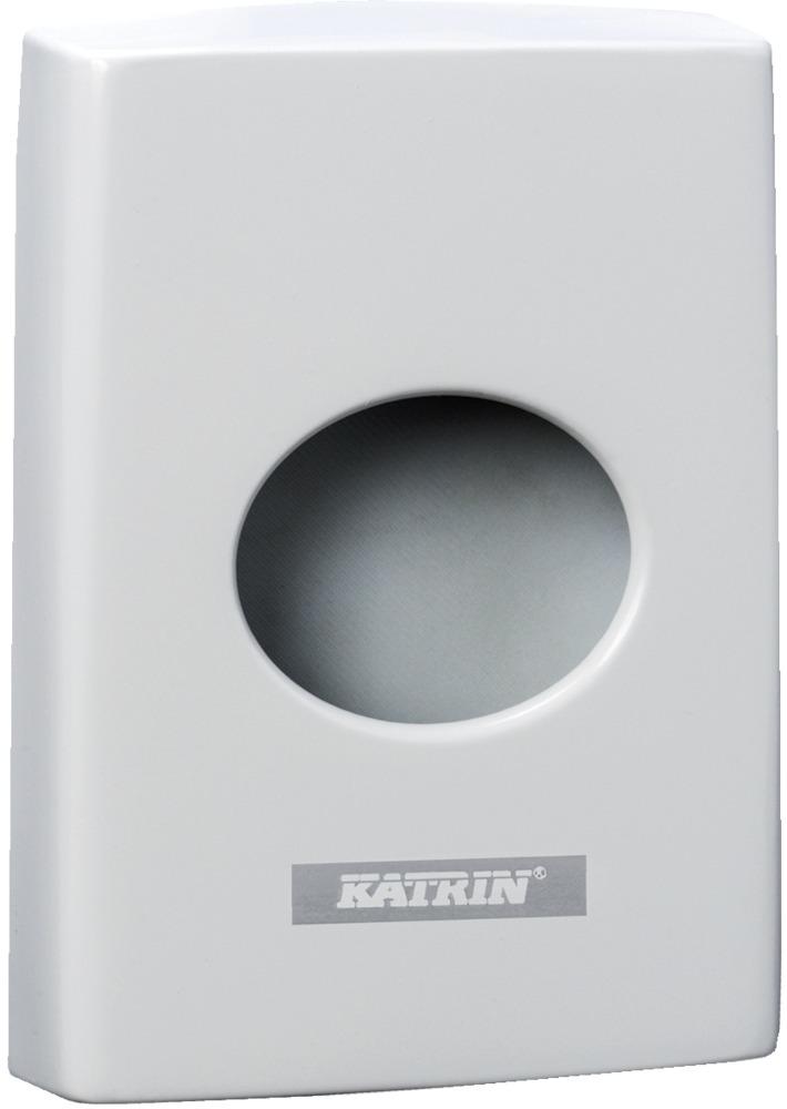 Hygienebeutelspender Katrin, weiss Produktbild img1 L