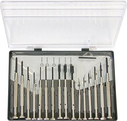 Uhrmacherschraubendreher-Satz 16-teilig Hesse Produktbild img1 L