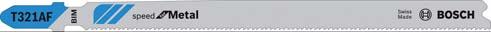 Stichsägeblatt für Metall, gerader, feiner Schnitt, Bosch Produktbild img9 L
