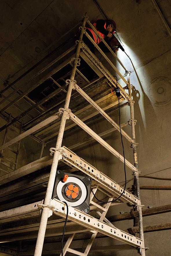 Kabeltrommel Powerblock H07RN-F3G1,5 50+5m professionalLINE Brennenstuhl Produktbild img6 L