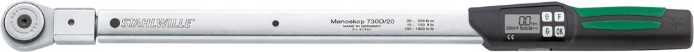 Elektromechanischer Drehmomentschlüssel MANOSKOP® 730DR Produktbild img1 L