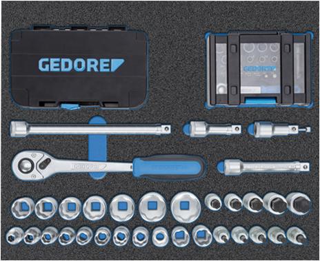 Werkstattwagen bestückt WSL-M-TS-172 172-teilig Gedore Produktbild img2 L