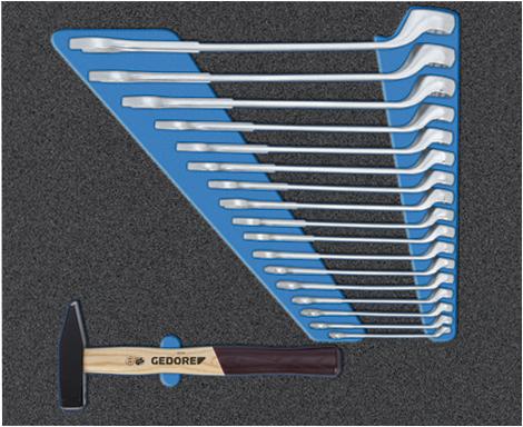 Werkstattwagen bestückt WSL-M-TS-172 172-teilig Gedore Produktbild img4 L