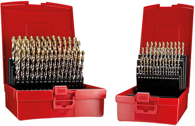 Spiralbohrer-Satz A002, TiN-Tip-beschichtet Produktbild img7 L