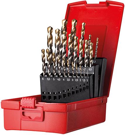 Spiralbohrer-Satz A002, TiN-Tip-beschichtet Produktbild img1 L