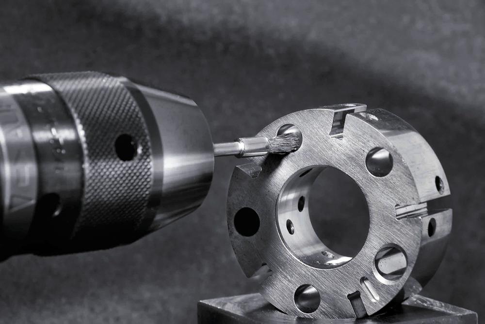 Miniatur-Pinselbürste Stahldraht gew. 5x0,1mm Lessmann Produktbild img2 L