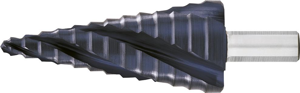 Universal-Stufenbohrer ADVANCED LINE® mit 4-fach Spiralnut, TiAlN Produktbild img1 L