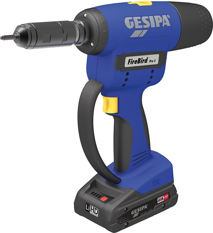 Akku-BlindnietmuttergerätFireBird Pro S Gold LBOXXGESIPA Produktbild img1 L