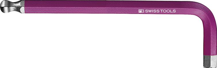 Kugelkopf-Winkelschraubendreher für 6-kant-Schrauben, mit Farbcodierung, PB Swiss Produktbild img8 L